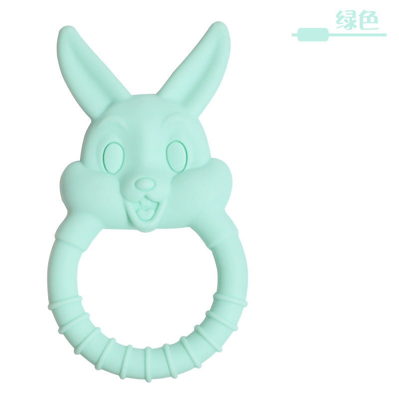 Wholesale 10PCS/PACK Silicone Puppy Rabbit Teether